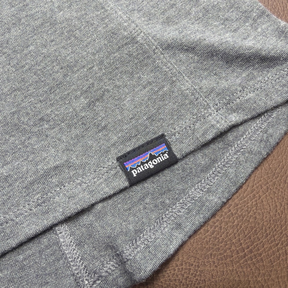 Patagonia Small 3/4 Sleeve Top Gray Women's Outdoors Hiking Casual Everyday - Picture 2 of 8